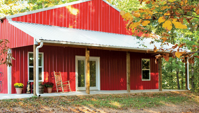 Lovett Barndo exterior in Limestone County, Alabama