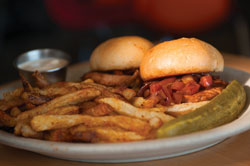 Kerbey Lane Cafe pork sliders