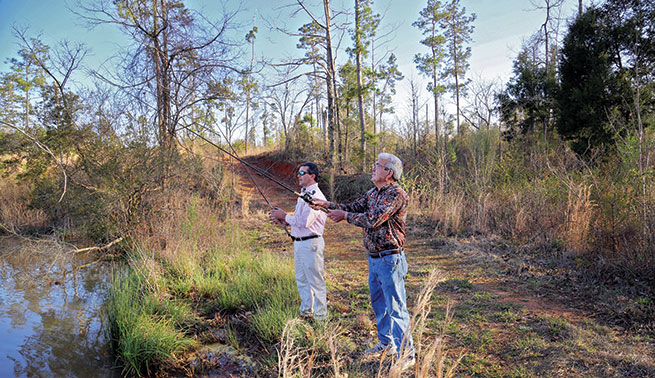 McNaughton men fishing