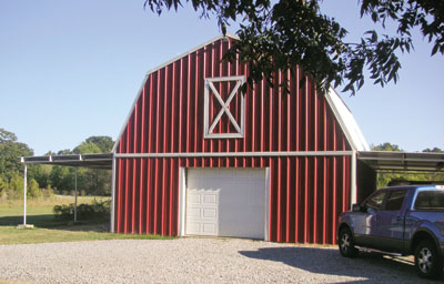 Wright barndo exterior