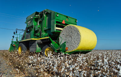 John Deere picker