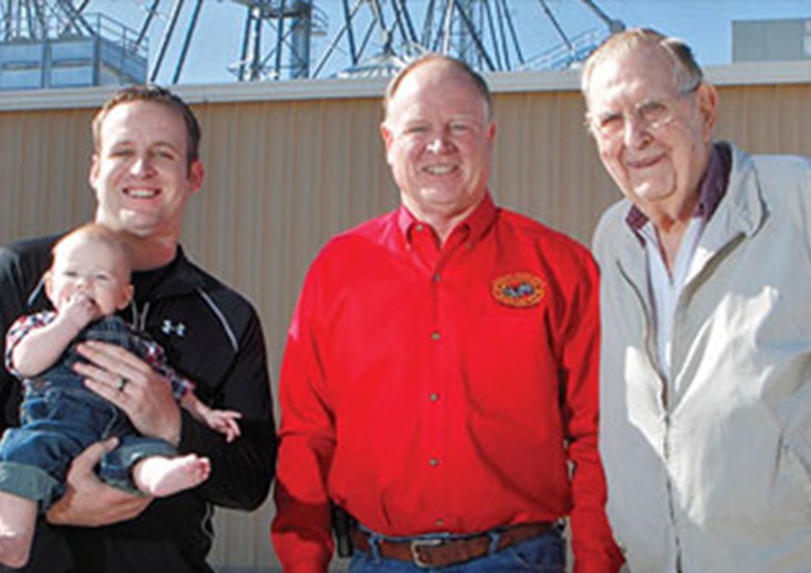 Four generations of Felderhoffs