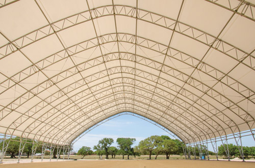 Covered Arena Tent