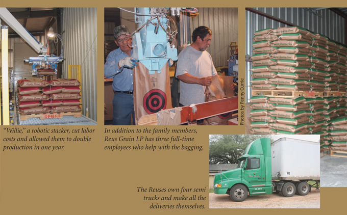 Montage of deer corn business