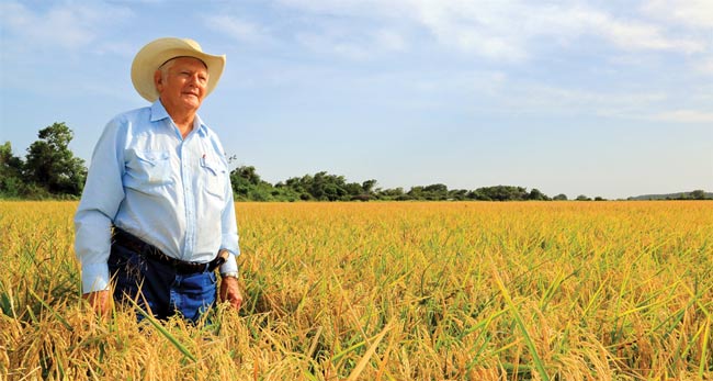 Frank Zboril in field