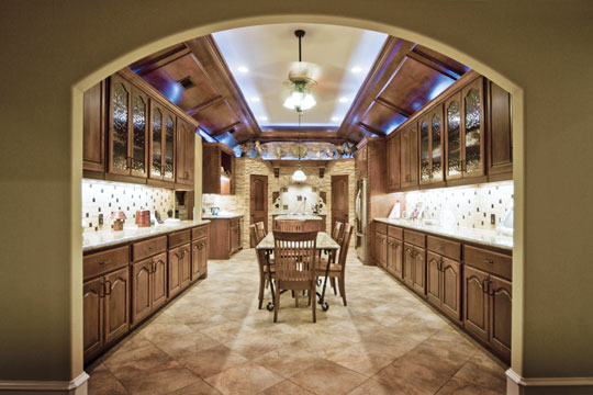 Remodeled kitchen