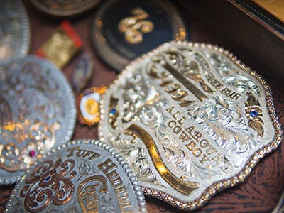 Rodeo belt buckles