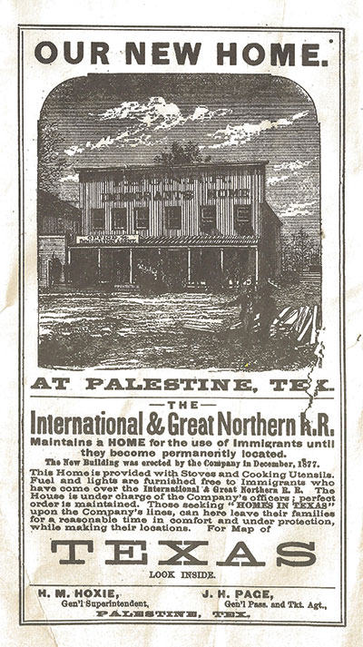 International and Great Northern R.R. Poster