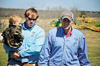 Jesse and Seth More with toddler