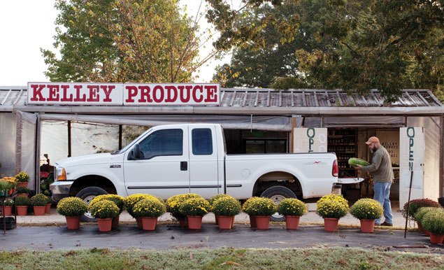Kelley produce stand