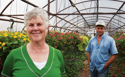 Barbara Kelley and son Keith