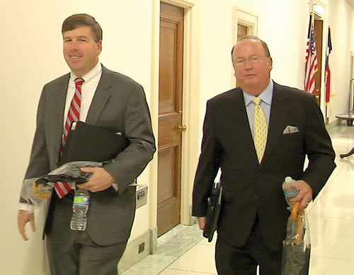 Reece Langley Wally Darneille at the Capitol