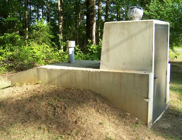 Example of one type of north Mississippi storm shelter