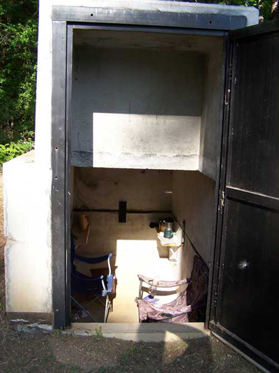 Example of one type of north Mississippi storm shelter