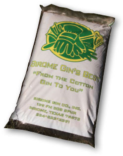 bag of cotton compost