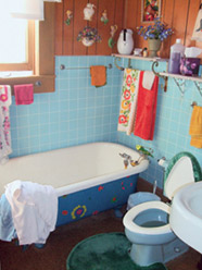 Bathroom before