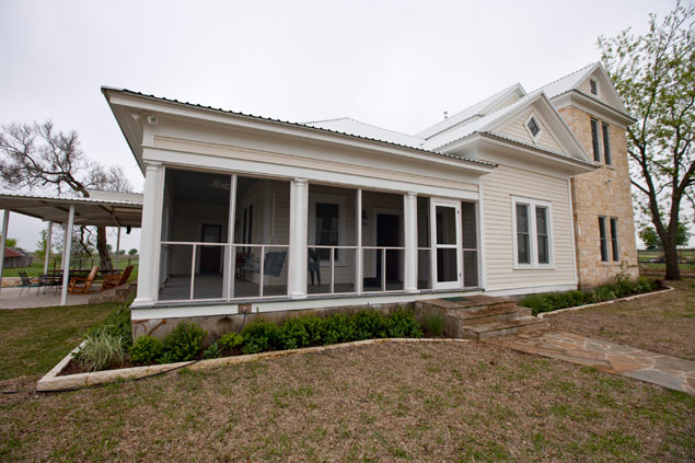 After view: porch entrance