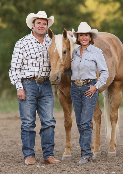 Rodeo pros Doug and Marlene McRae
