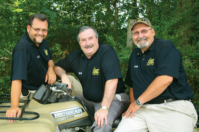 Jerry Wydner, Jim Barta and John Wydner