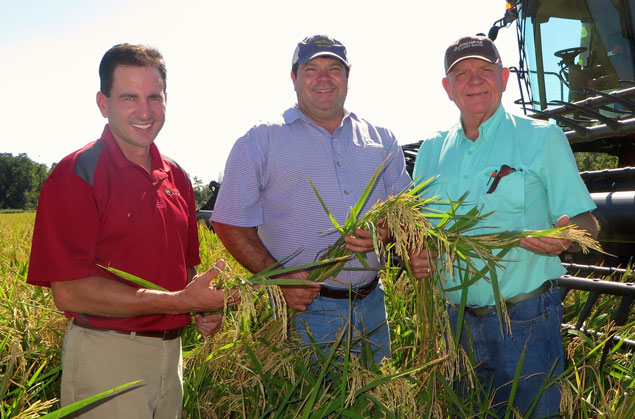 David Bergeron, John Earles Jr. and John Earles Sr.