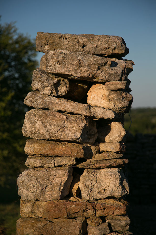 Stacked fence