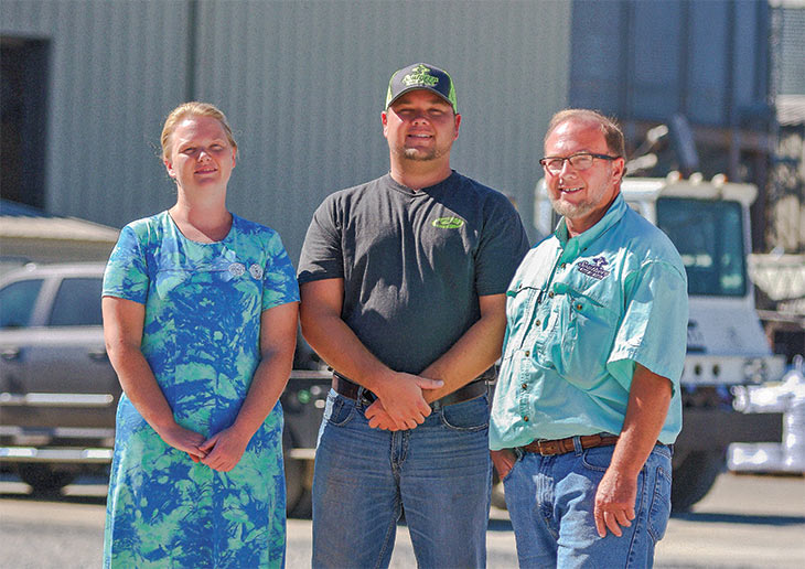 Roger Koehn and family