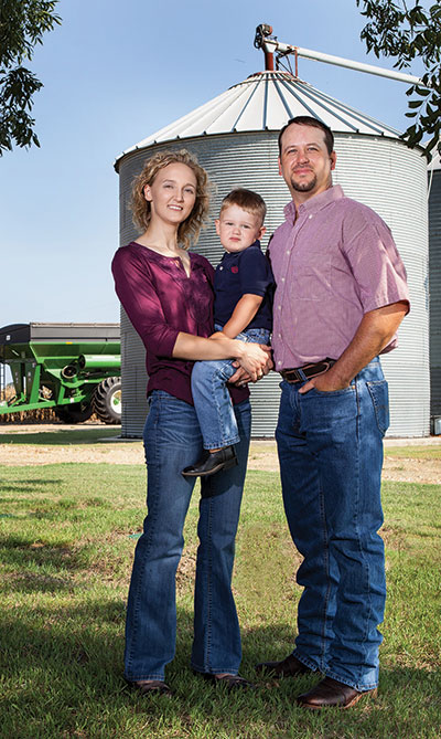 Heather and Greg Hengst with son, Kolman