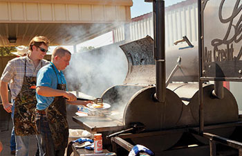 Legacy ag credit smoker and grill