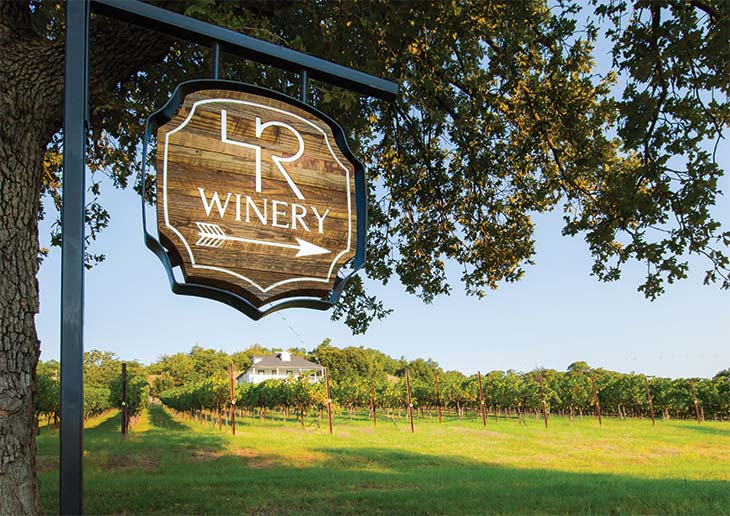 Winery sign