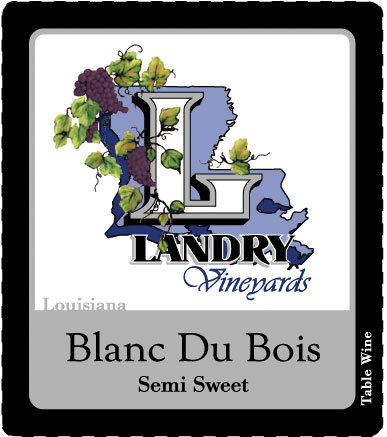 Blanc Du Bois semi sweet