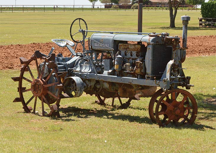 Old tractor