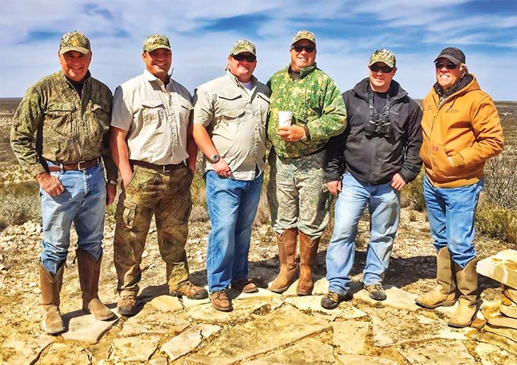 Devil's Canyon Ranch Hunting Guide, wounded warriors and ranch owners