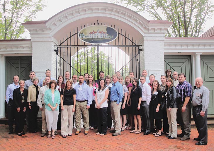 Farm Credit Council's young leaders in Washington, DC.