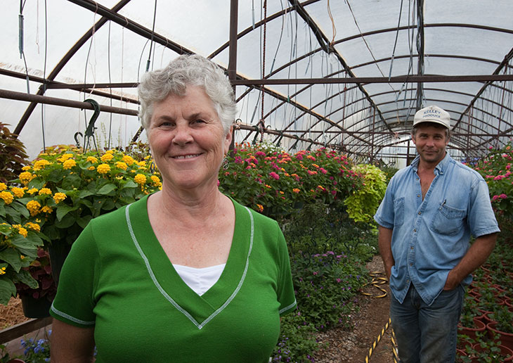 Barbara Kelley and son Keith