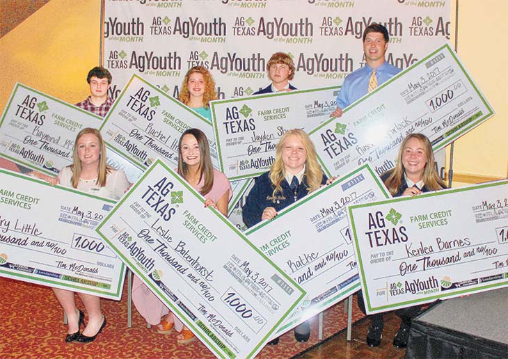 AgTexas AYOTM winners