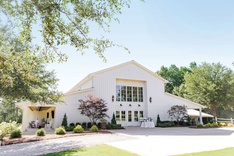 The Auburn Oaks clubhouse