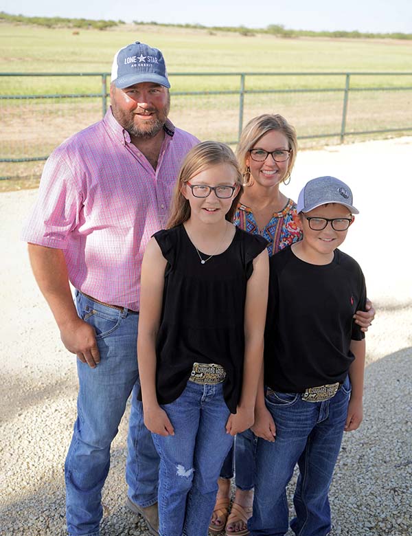 Cody Hughes and family